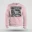 Straight Outta Tasmac Men/Unisex Sweatshirt in Light Baby Pink Color